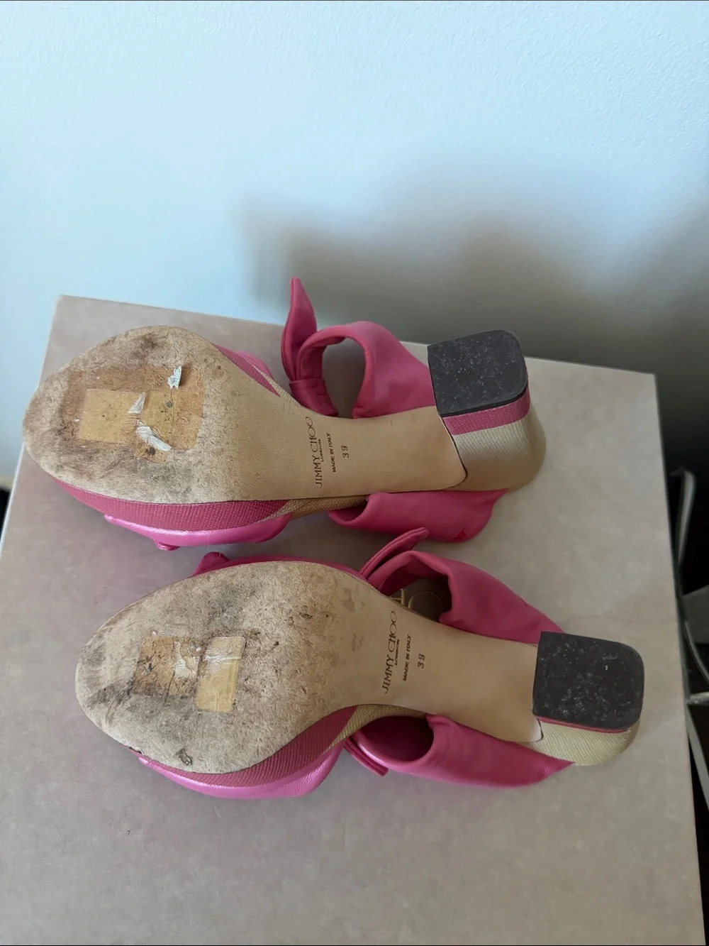 Jimmy Choo bold pink